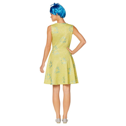 Adult Joy Costume - Inside Out 2 YELLOW