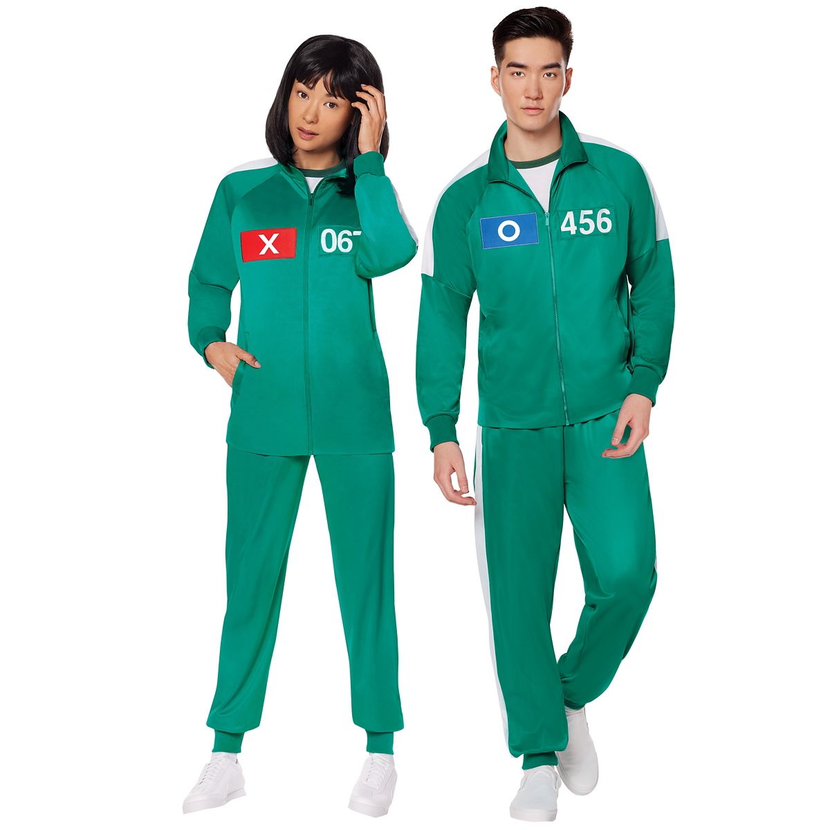 Adult Squid Game Player Plus Size Costume TEAL