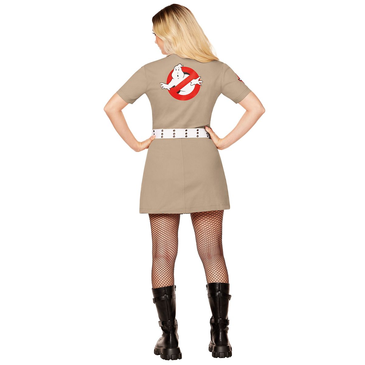 Adult Ghostbusters Dress Costume TAN
