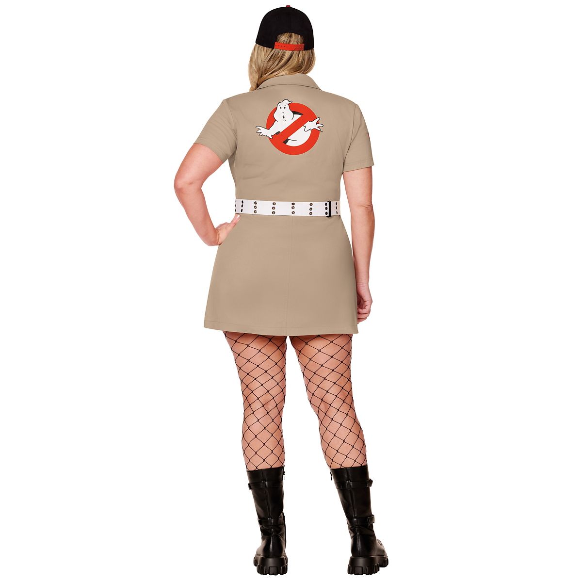 Adult Ghostbusters Dress Costume TAN