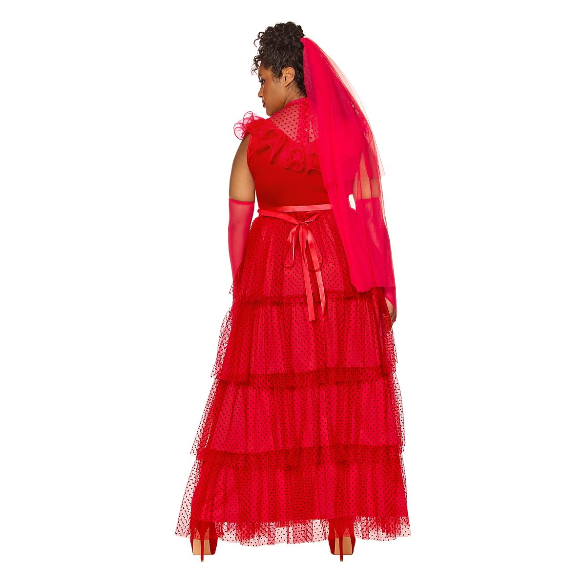 Adult Lydia Deetz Costume - Beetlejuice RED