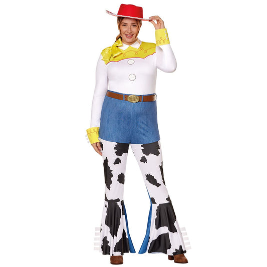 Adult Jessie Plus Size Costume - Toy Story WHITE