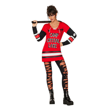 Adult Camp Crystal Lake Hockey Dress - Friday the 13th BLACK