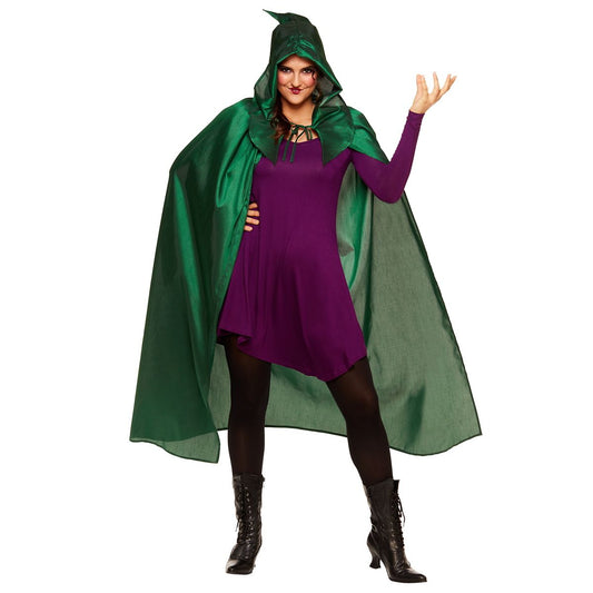 Adult Winifred Sanderson Cape - Hocus Pocus GREEN