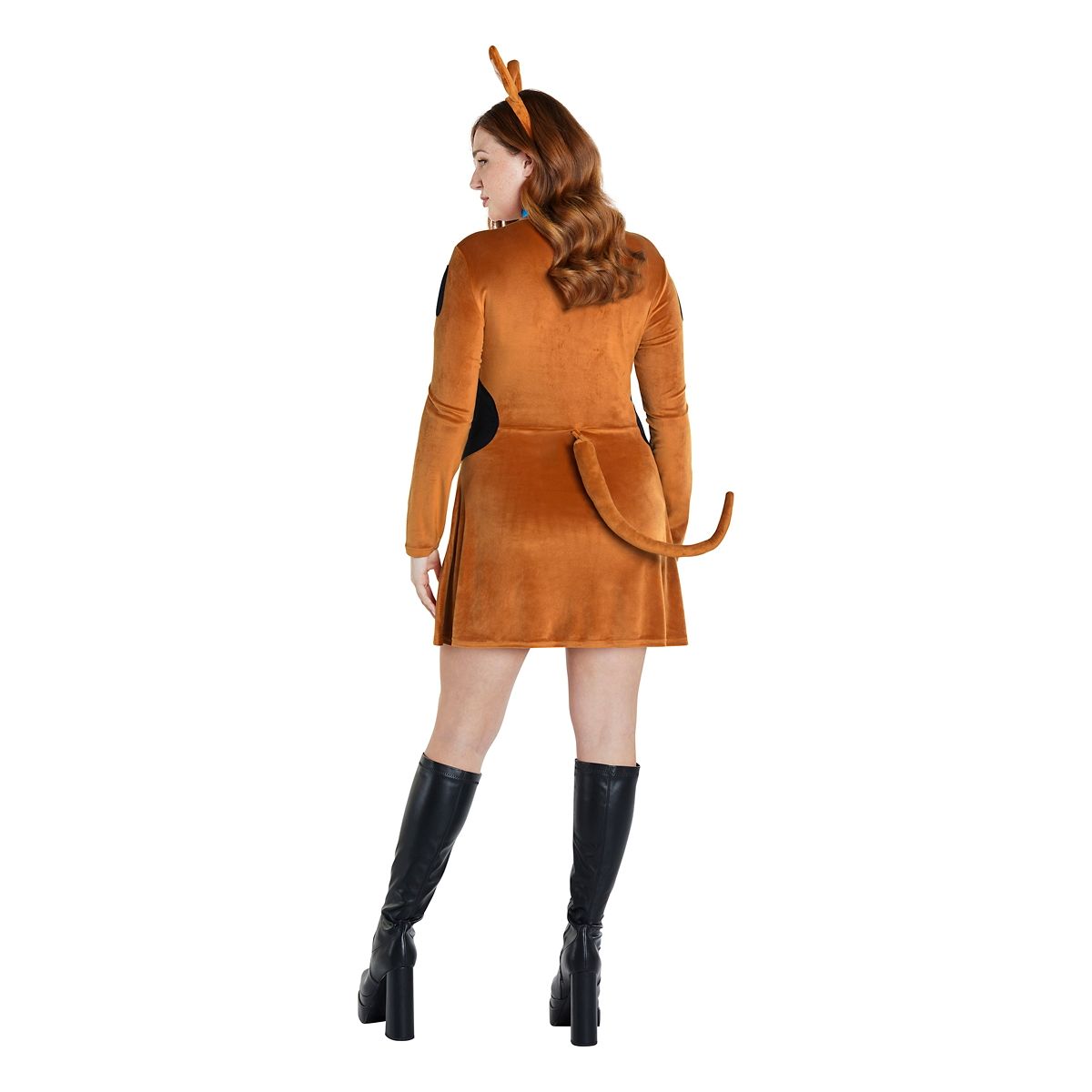 Adult Scooby-Doo Dress Costume BROWN