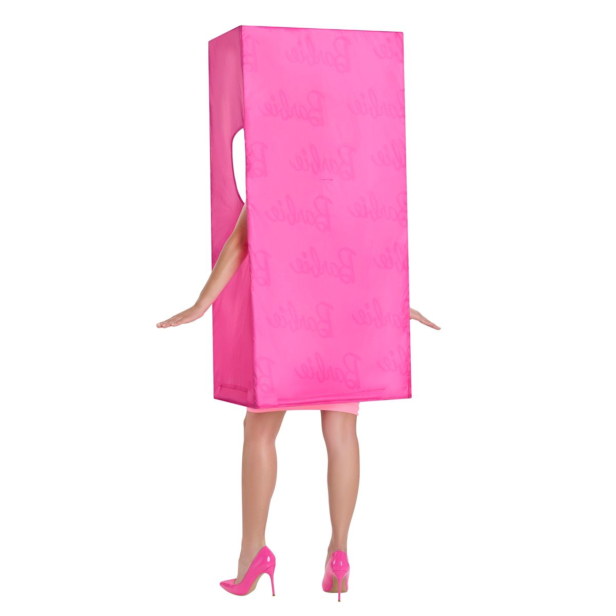 Adult Barbie Box Costume PINK