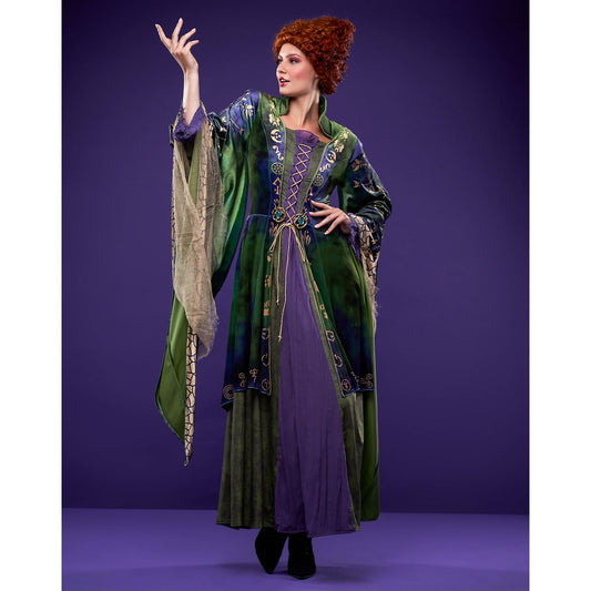 Adult Winifred Sanderson Costume The Signature Collection - Hocus Pocus GREEN