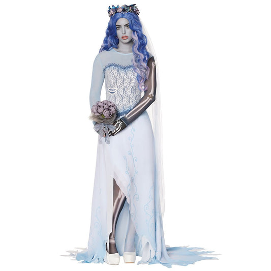 Adult Corpse Bride Costume - The Signature Collection BLUE
