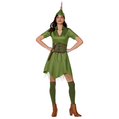 Adult Peter Pan Dress Costume - Disney GREEN