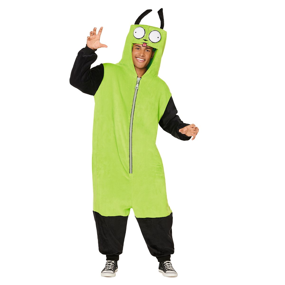 Adult GIR Jumpsuit Costume - Invader Zim GREEN