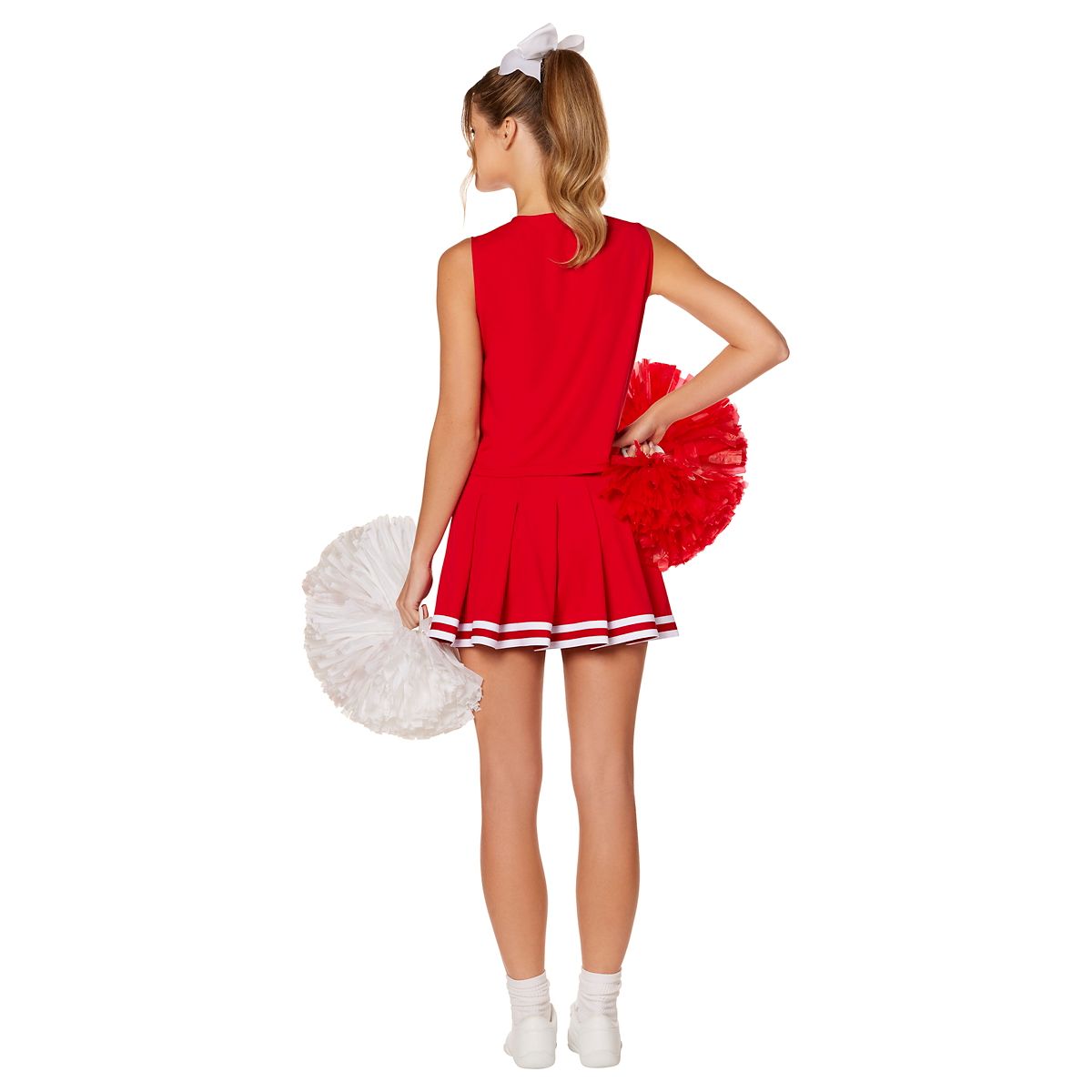 Adult Wildcats Cheer Uniform Costume -  High School Musical RED