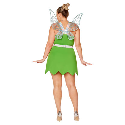 Adult Tinkerbell Plus Size Costume - Disney GREEN