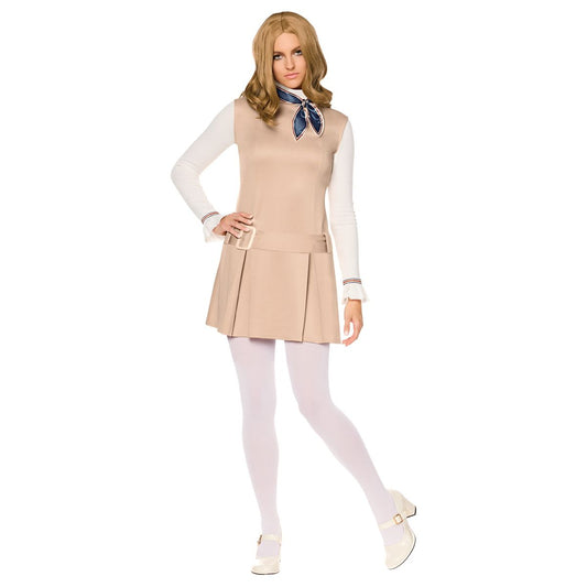 Adult M3GAN 2.0 Dress Costume TAN