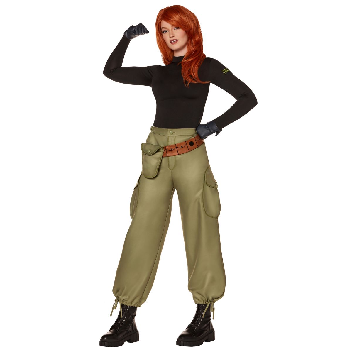 Adult Kim Possible Costume - Disney GREEN