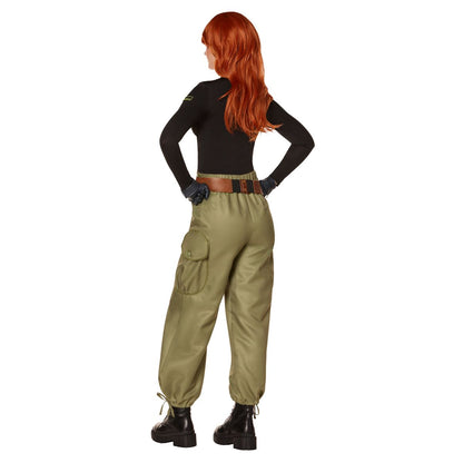 Adult Kim Possible Costume - Disney GREEN