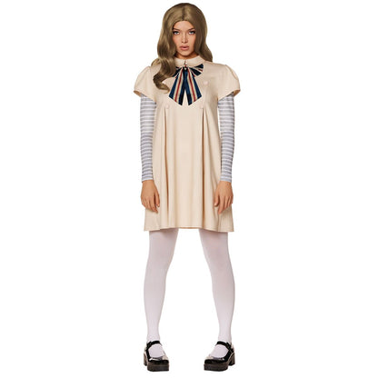 Adult M3GAN Dress Costume BEIGE