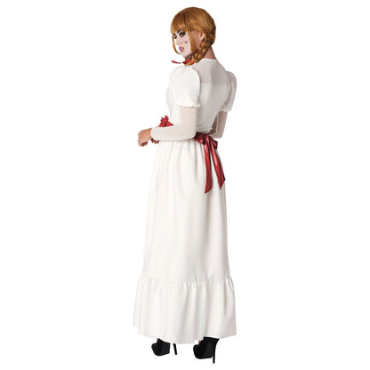 Adult Annabelle Costume RED AND WHITE