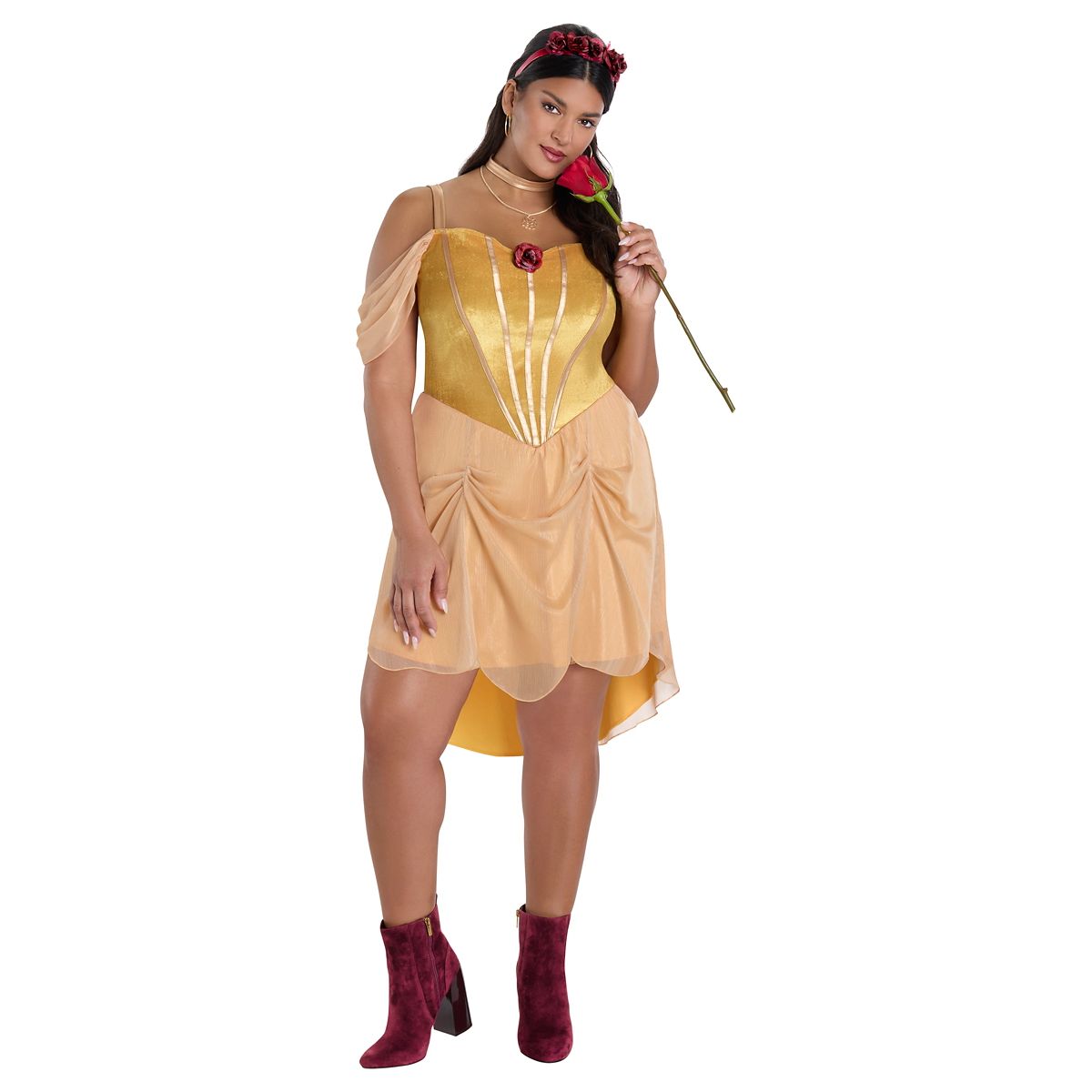 Adult Belle Costume - Disney Princess YELLOW