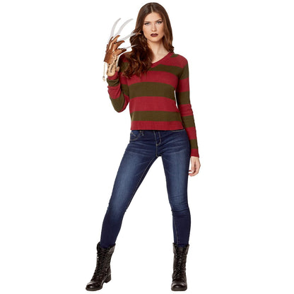 Freddy Krueger Sweater - A Nightmare on Elm Street RED GREEN