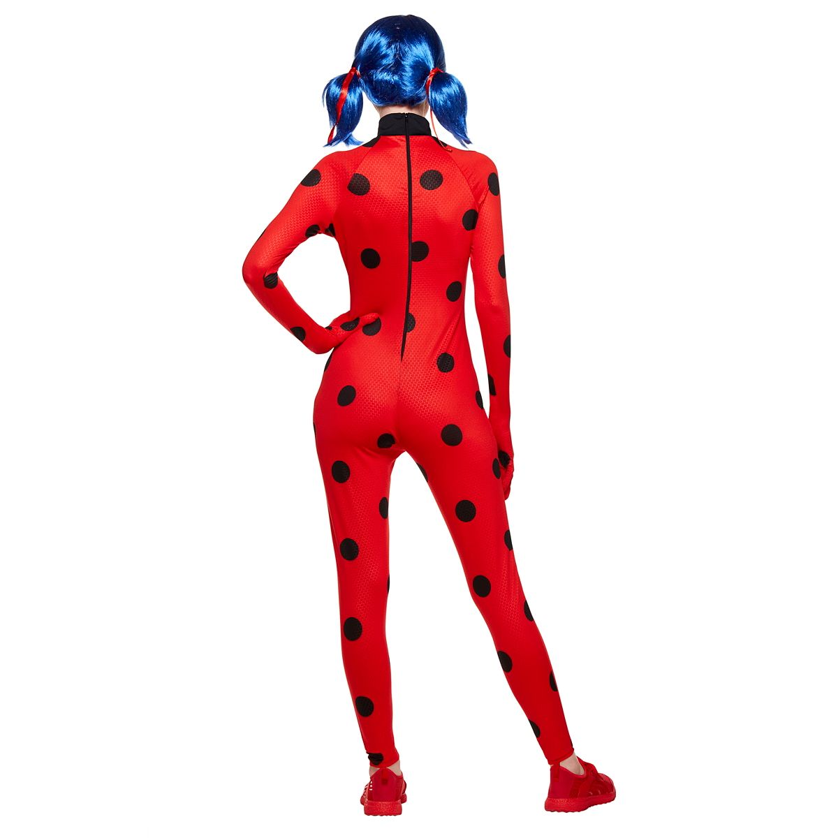 Adult Miraculous Ladybug Catsuit Costume RED