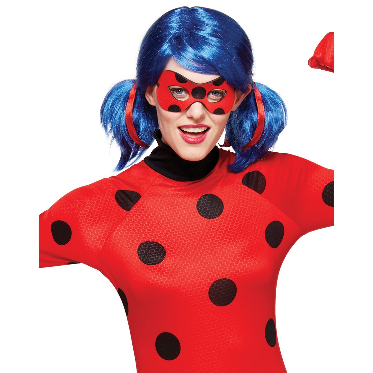 Adult Miraculous Ladybug Catsuit Costume RED