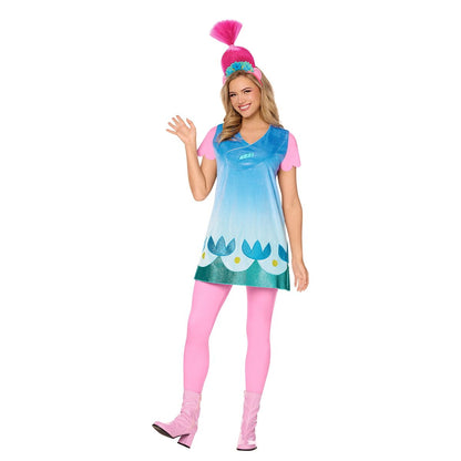 Adult Poppy Troll Costume -  Trolls MULTI-COLOR
