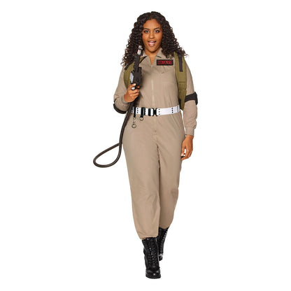 Adult Ghostbusters Jumpsuit Costume - Ghostbusters Classic TAN