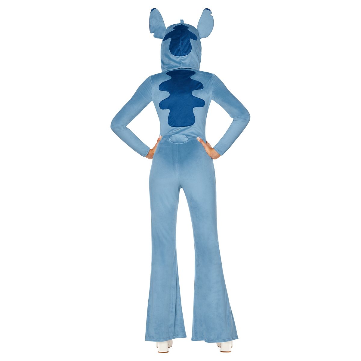 Adult Stitch Flare Jumpsuit - Lilo & Stitch BLUE