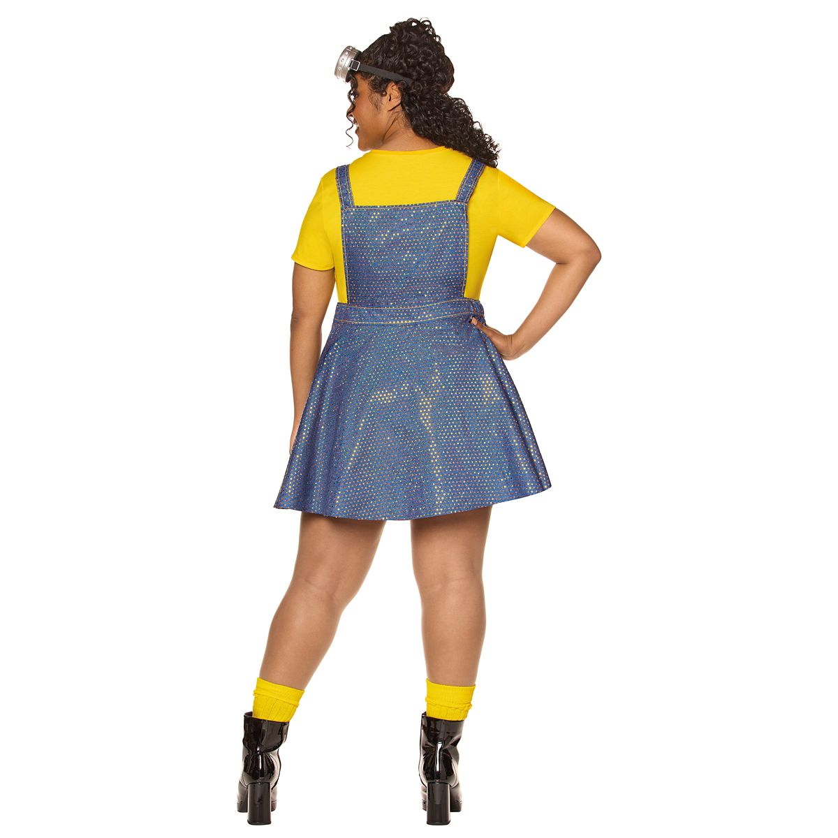 Adult Minions Kevin Bling Plus Size Dress Costume - Minions YELLOW