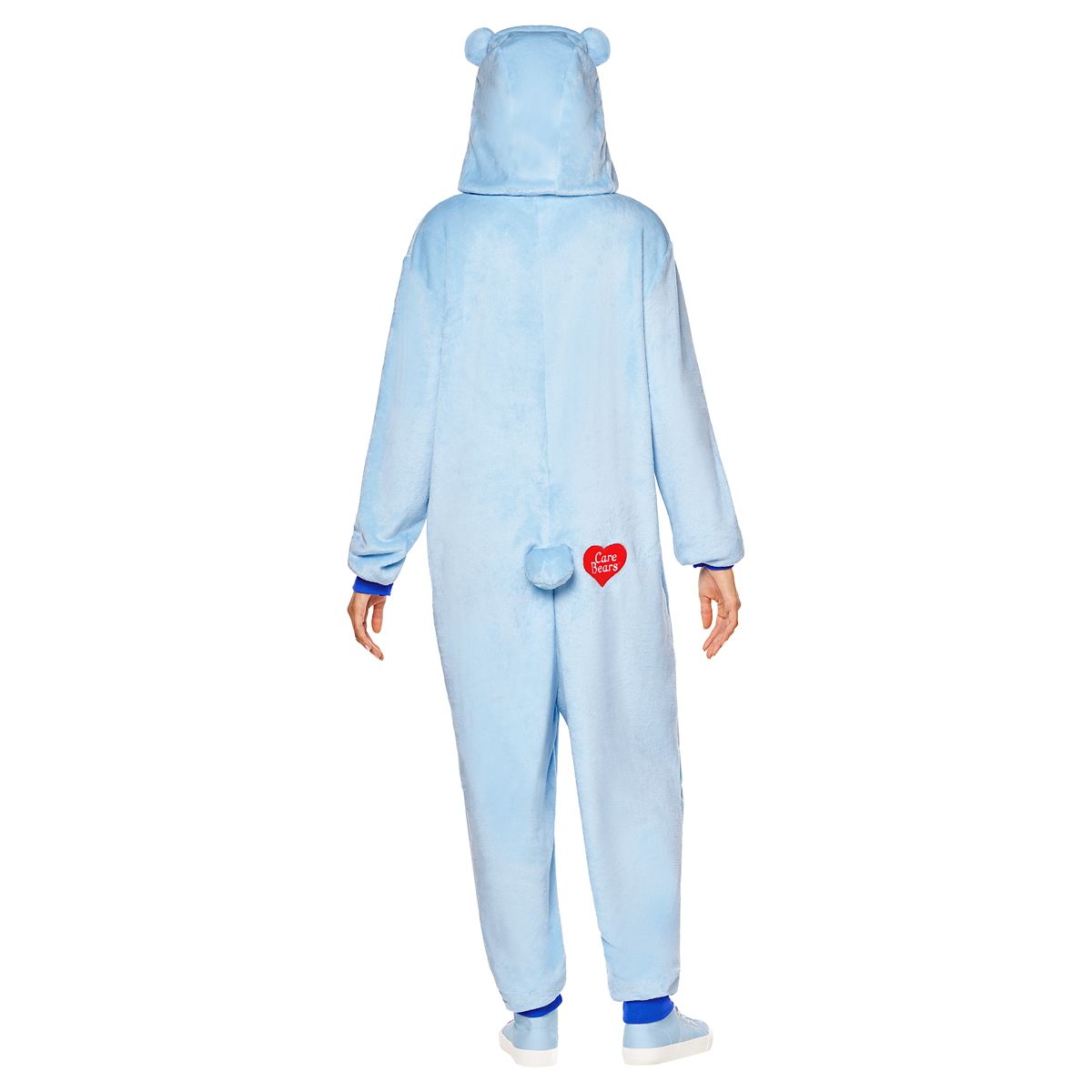 Adult Grumpy Bear Plus Size Jumpsuit - Care Bears BLUE