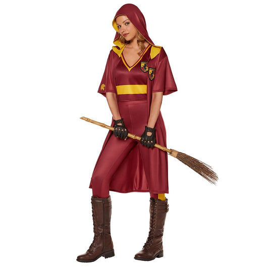 Adult Gryffindor Quidditch Costume - Harry Potter MAROON