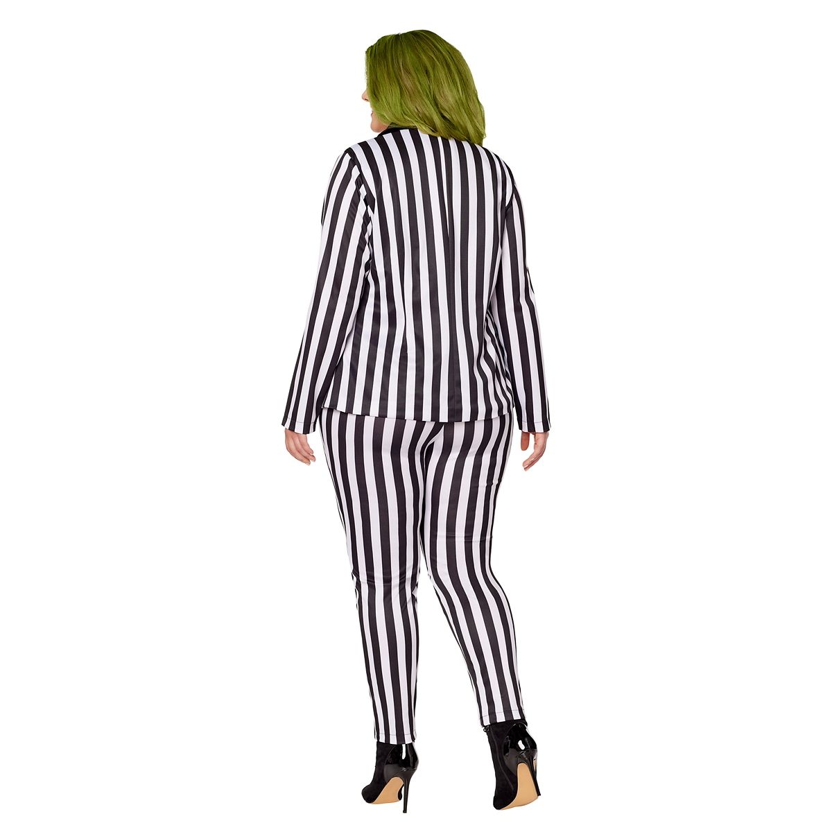Adult Women's Beetlejuice Costume - Beetlejuice BLACK AND WHITE