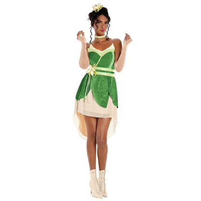 Adult Princess Tiana Costume - Disney Princess GREEN