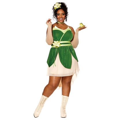 Adult Princess Tiana Costume - Disney Princess GREEN