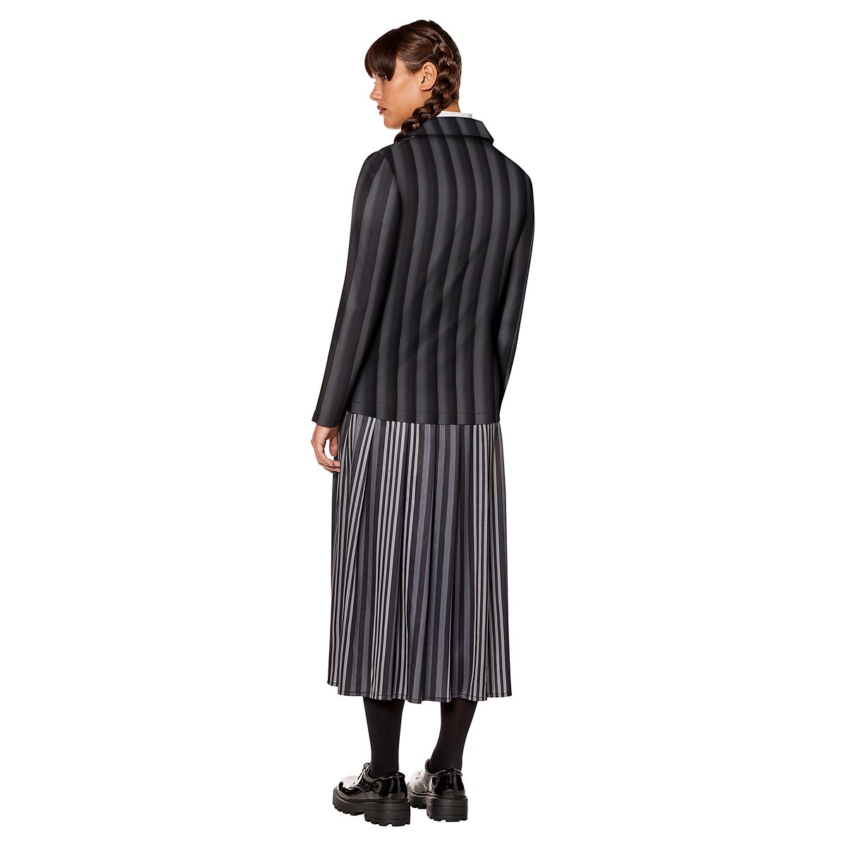 Adult Nevermore Uniform Costume - Wednesday GRAY