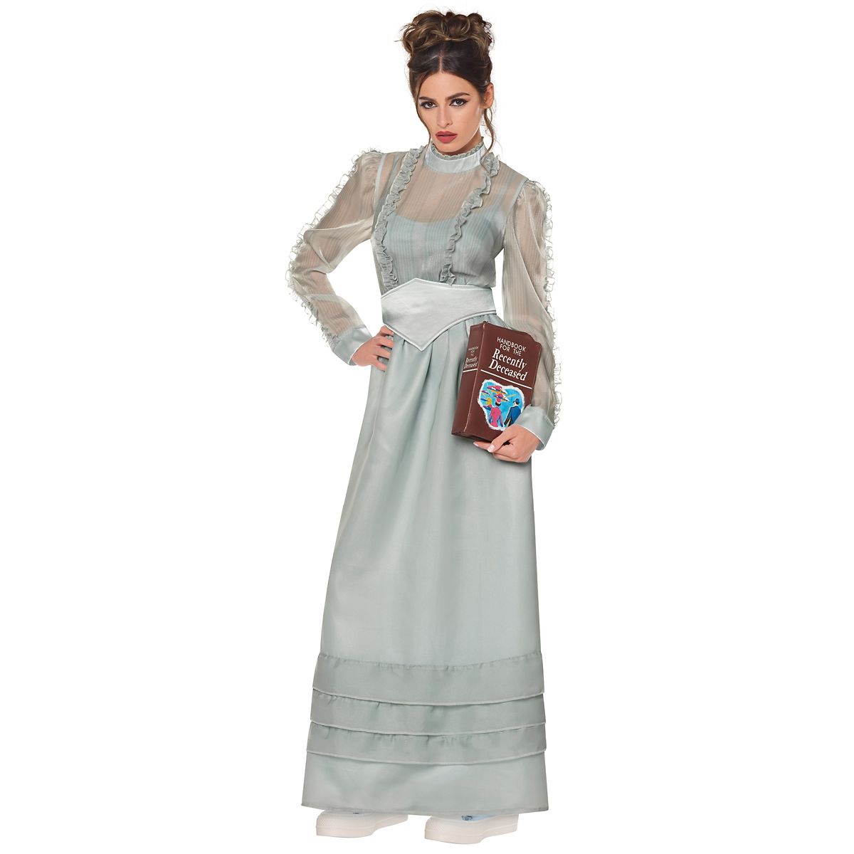 Adult Astrid Deetz Dress Costume - Beetlejuice Beetlejuice GRAY