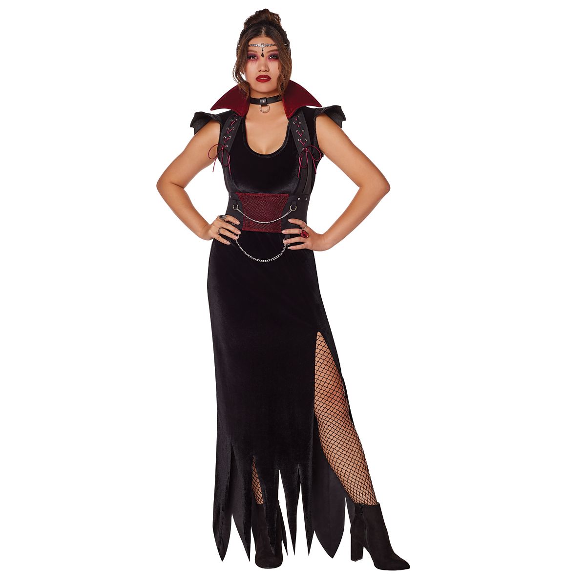 Adult Blood Gothic Vampire Costume BLACK