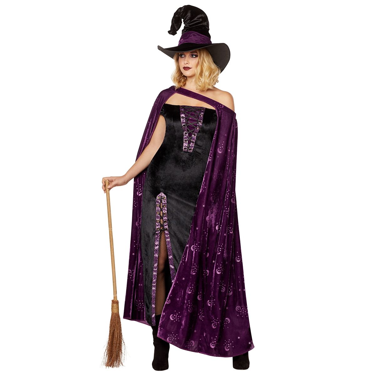 Adult Celestial Witch Costume PURPLE