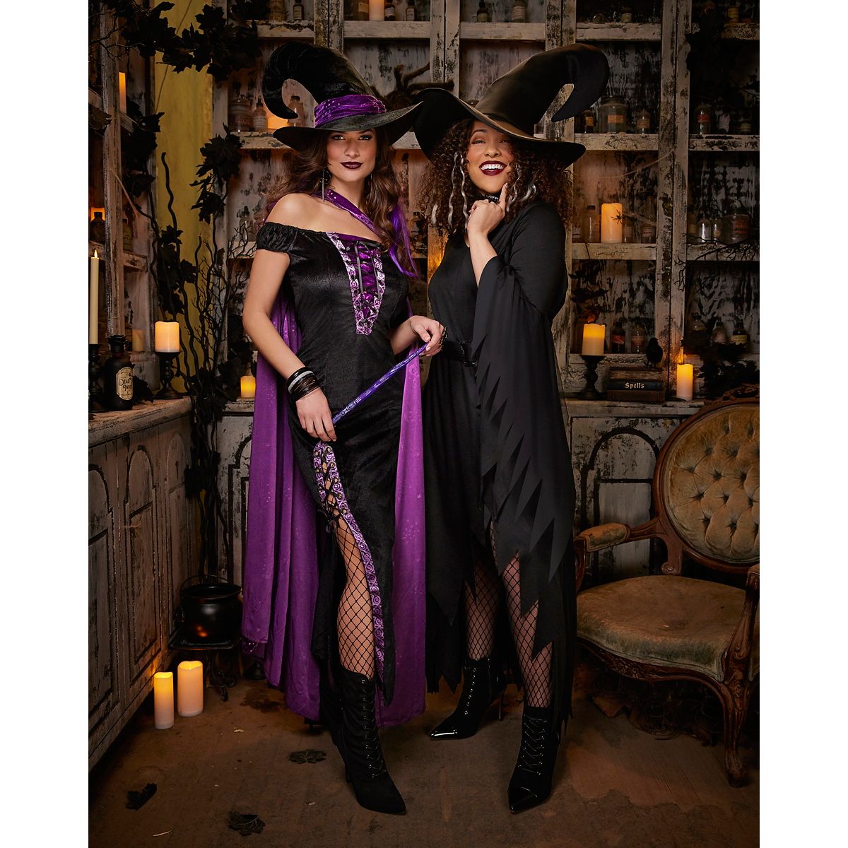 Adult Celestial Witch Costume PURPLE