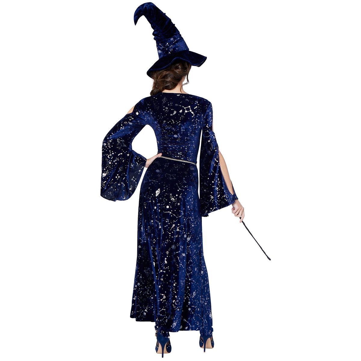 Adult Coven Witch Costume BLUE