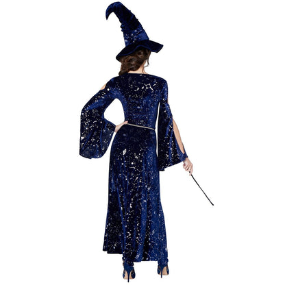 Adult Coven Witch Costume BLUE