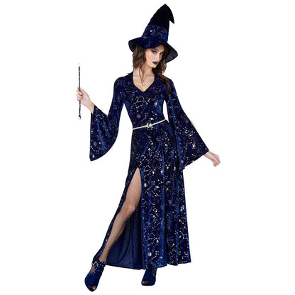 Adult Coven Witch Costume BLUE