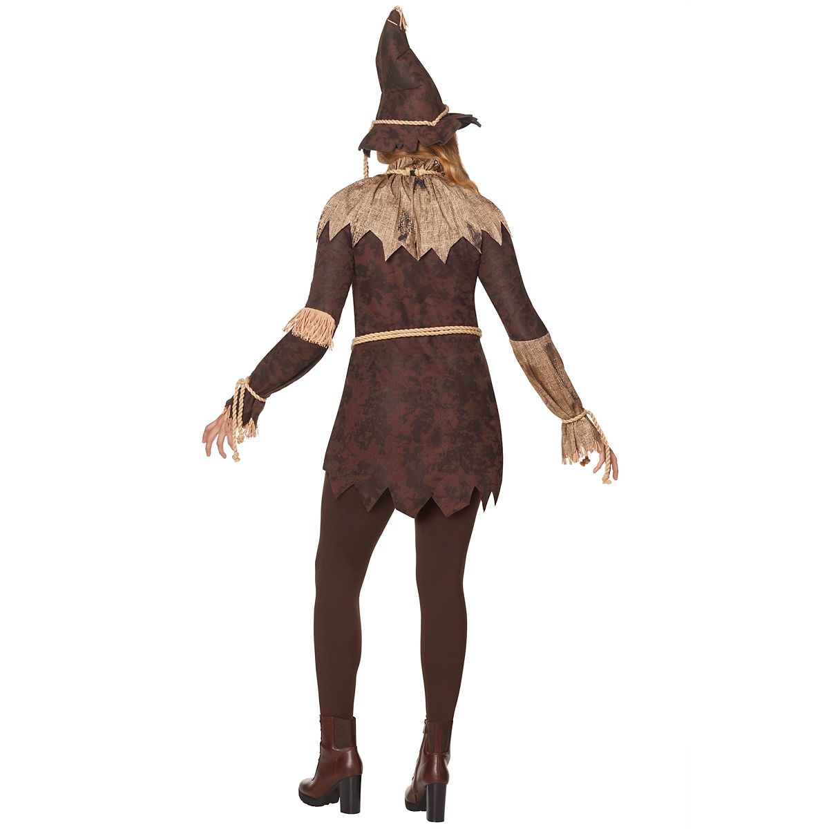Adult Creepy Scarecrow Costume BROWN