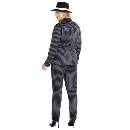 Adult Gangster Suit BLACK