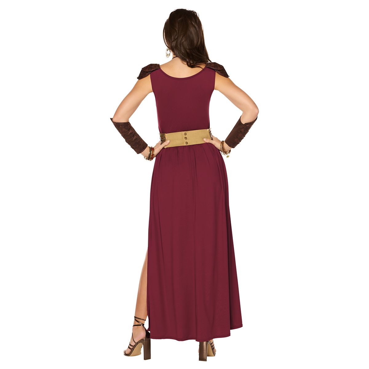 Adult Medieval Warrior Costume MAROON