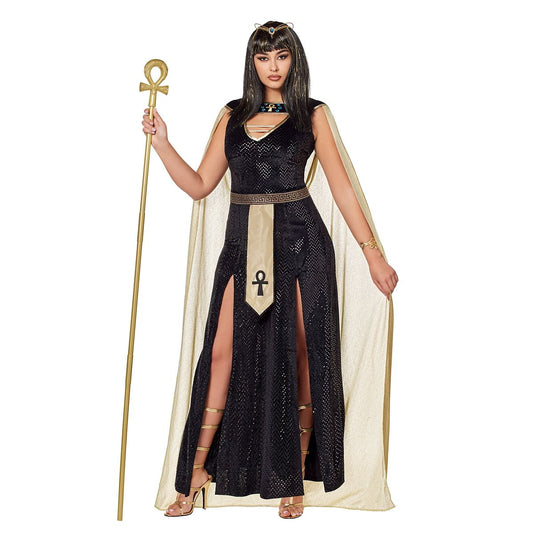 Adult Queen of the Nile Costume BLACK