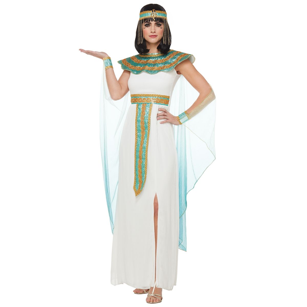 Adult Cleopatra Costume WHITE