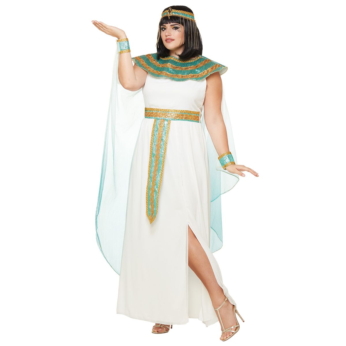 Adult Cleopatra Costume WHITE