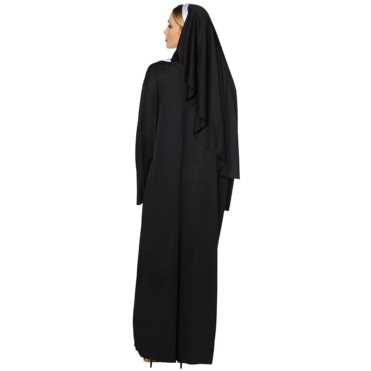 Adult Nun Costume BLACK AND WHITE
