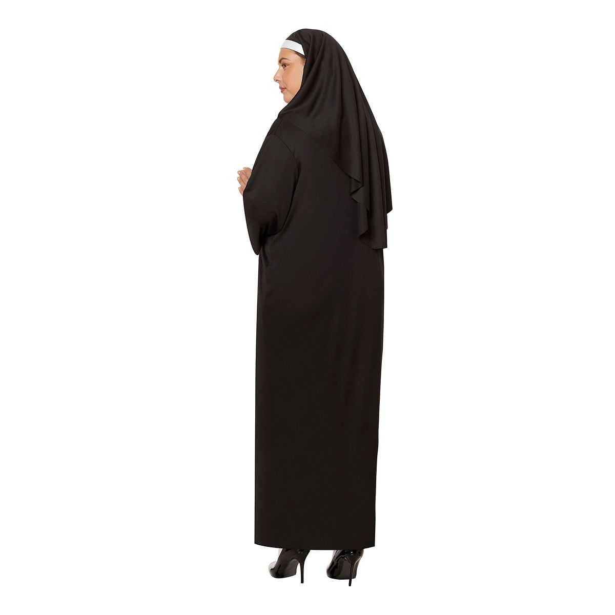 Adult Nun Costume BLACK AND WHITE